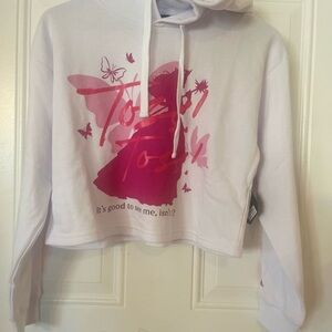 Universal White and Pink Hoodie